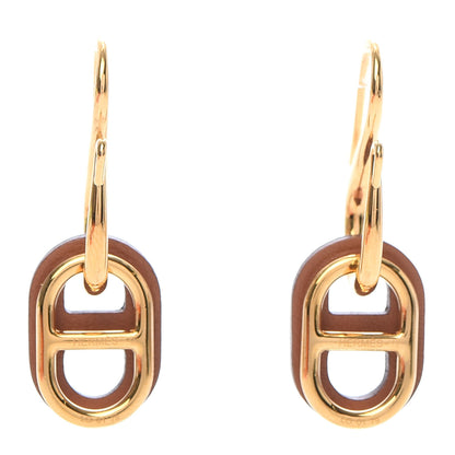 Hermes Swift O'Maillon Earrings Gold 1 of 5