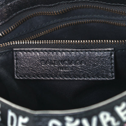 Balenciaga Agneau Graffiti All Over Classic Hardware S City Black Multicolor 6 of 10