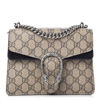 Gucci GG Supreme Monogram Mini Dionysus Shoulder Bag Black 1 of 9