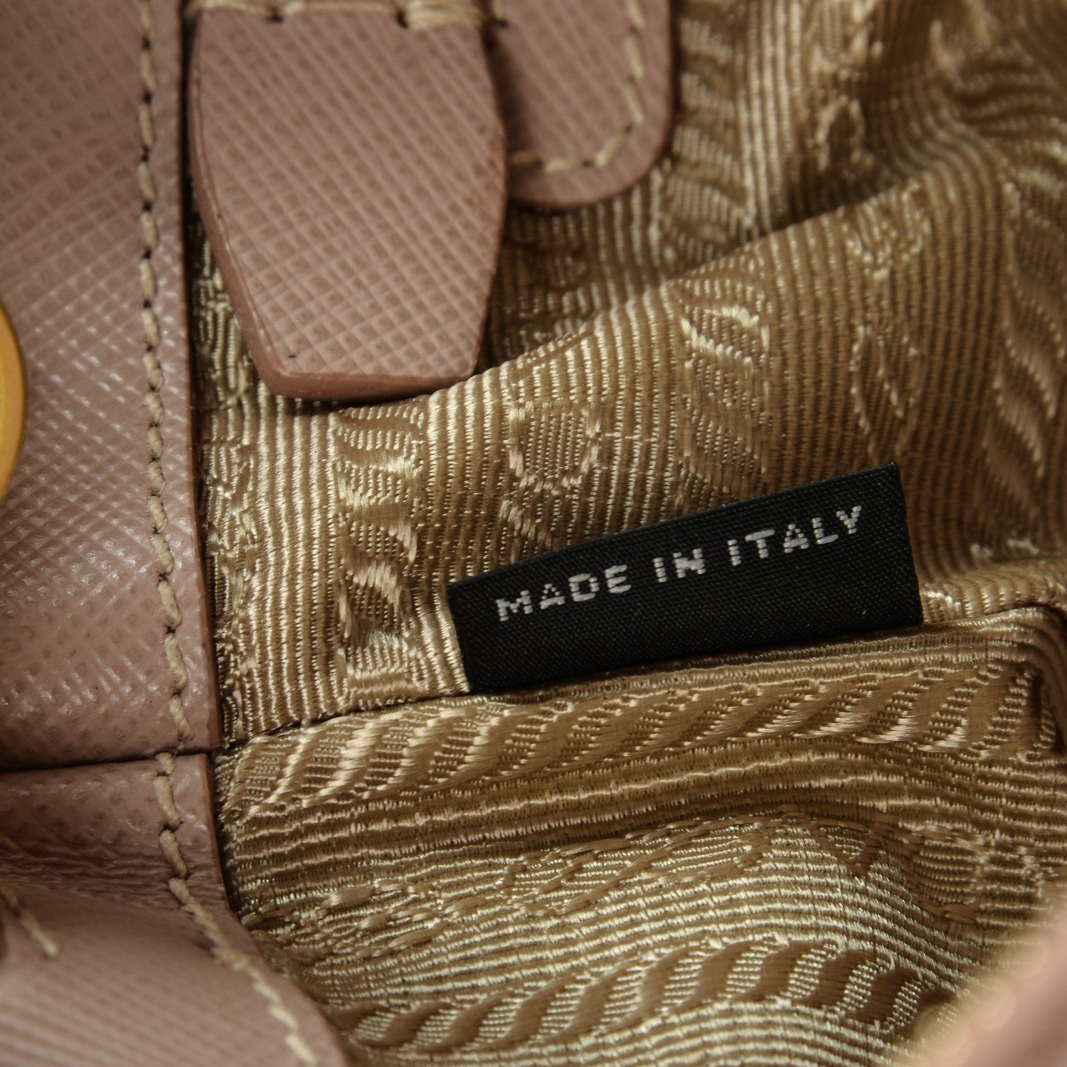 Prada Saffiano Small Galleria Double Zip Tote Cammeo 7 of 8