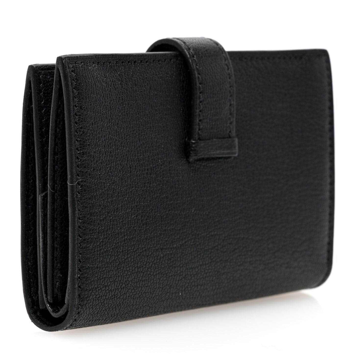 Chevre Mysore Mini Bearn Wallet Black