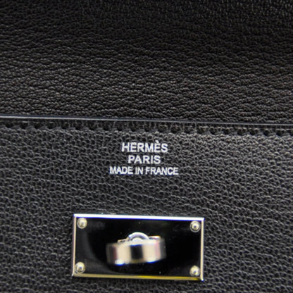 Hermes Chevre Kelly Longue Wallet Black 5 of 5