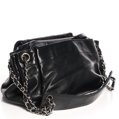 Chanel Lambskin Diamond Stitch Shoulder Bag Black 3 of 6