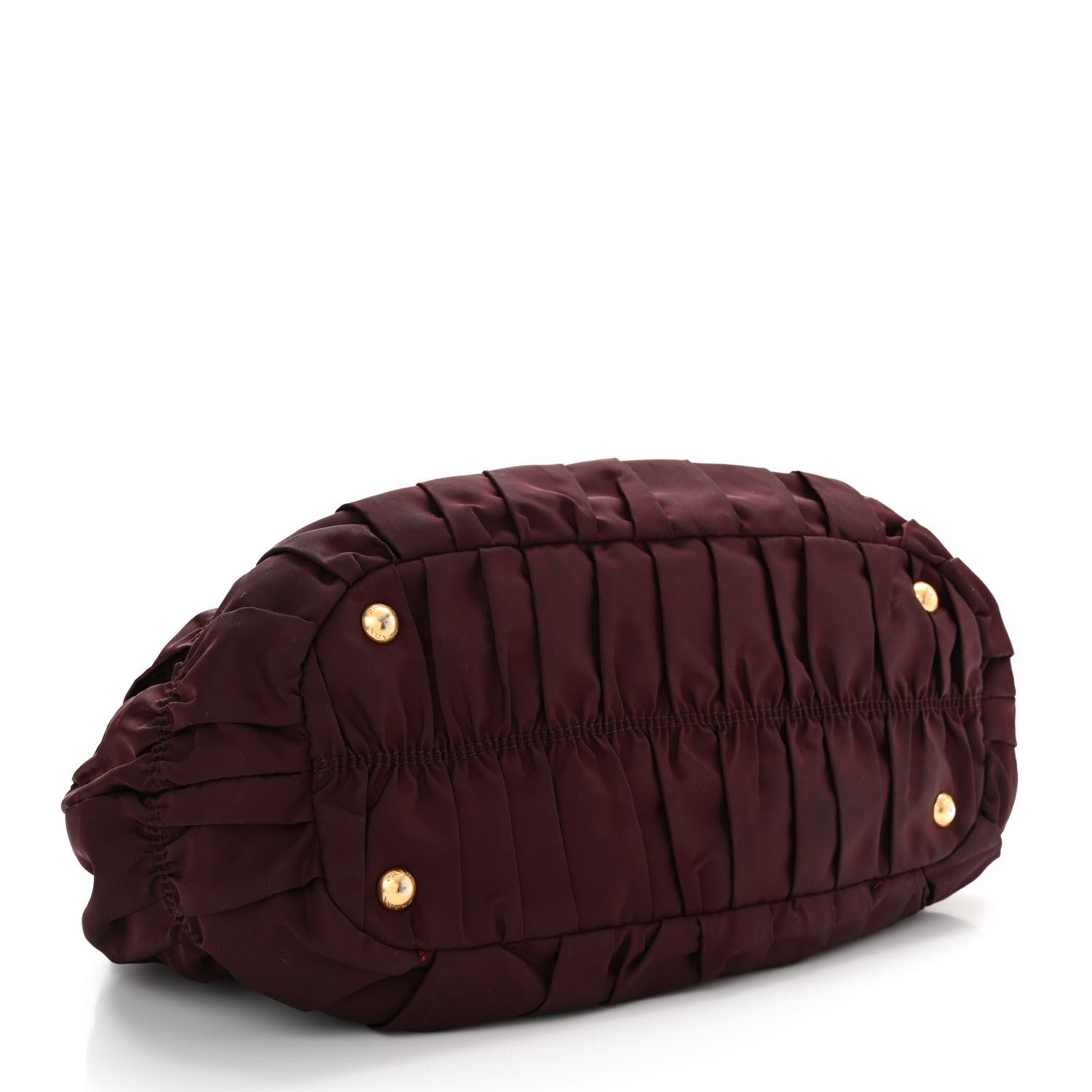 Prada Nappa Gaufre Tote Granato 4 of 14