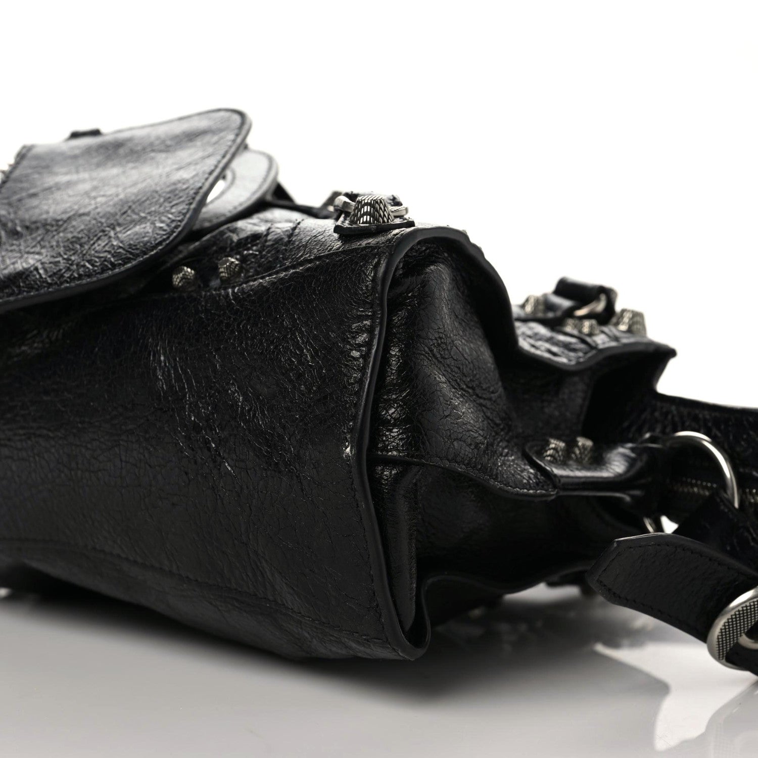 Balenciaga Agneau Arena Neo Cagole Handbag XS Black 6 of 14