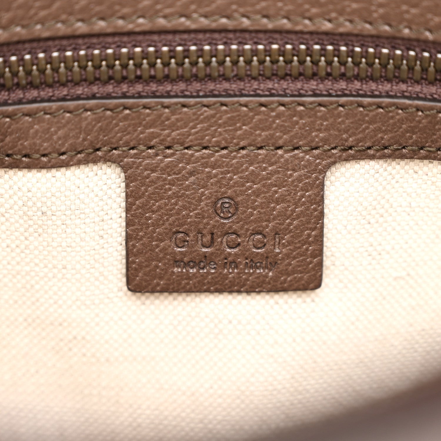 Gucci GG Supreme Monogram Web Small Ophidia Messenger Bag Brown 6 of 11