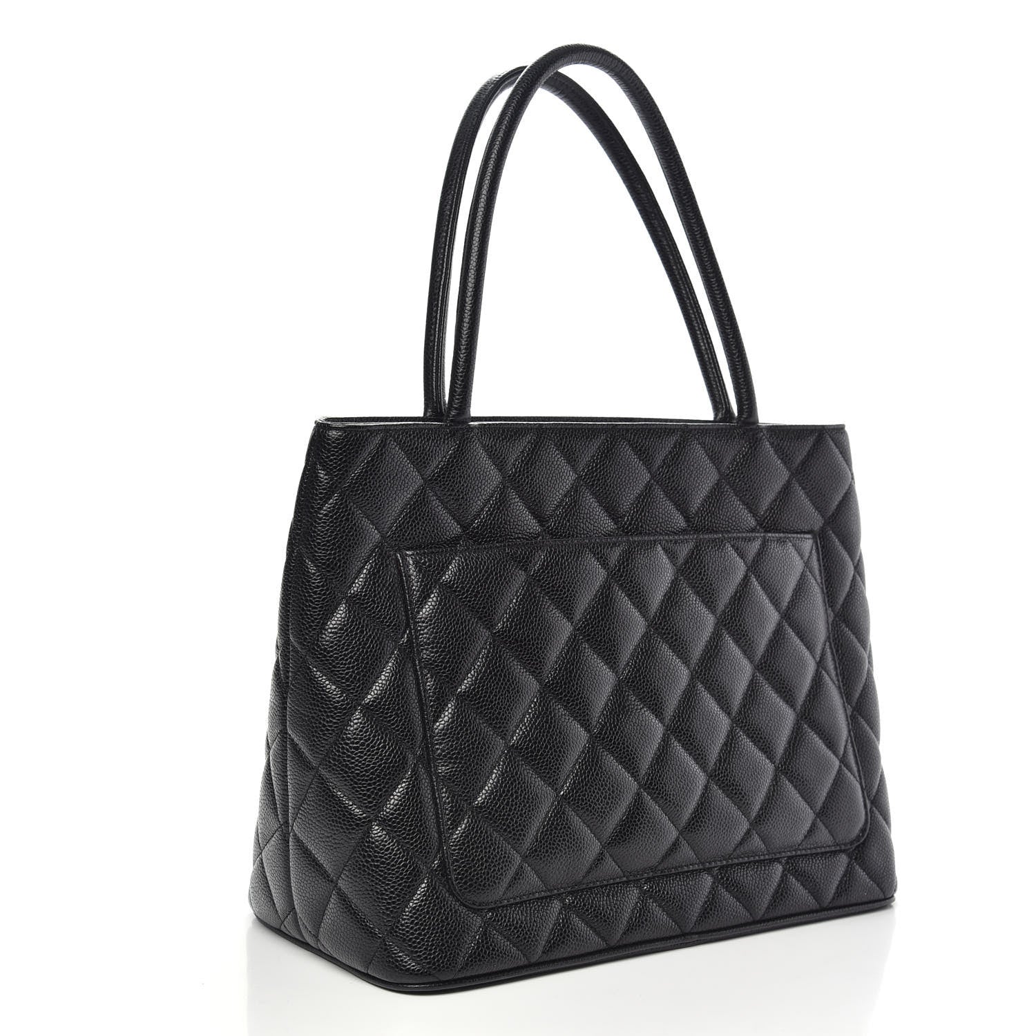 Chanel Caviar Quilted Medallion Tote Black 3 of 9