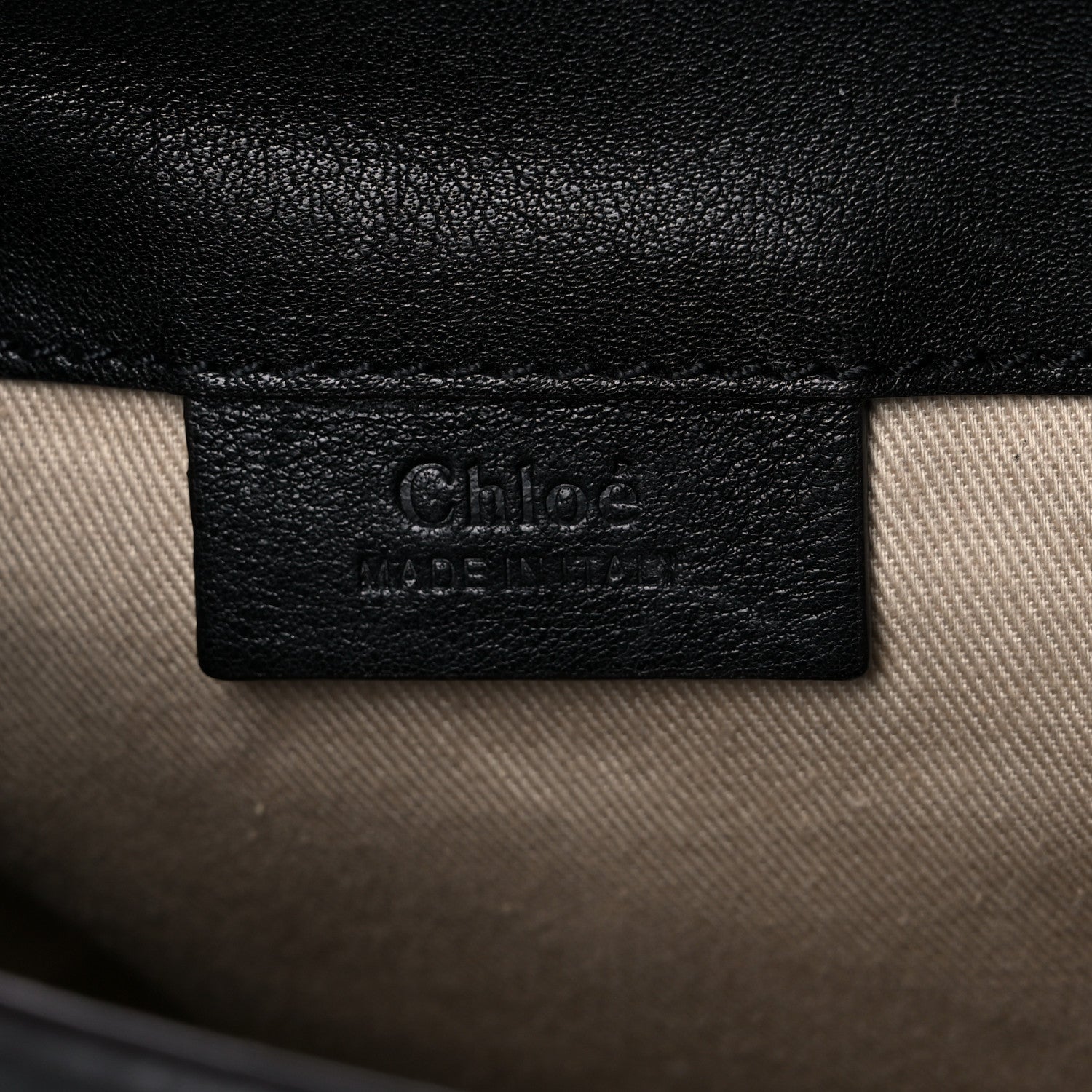 Chloe Suede Calfskin Mini Faye Backpack Black 6 of 17
