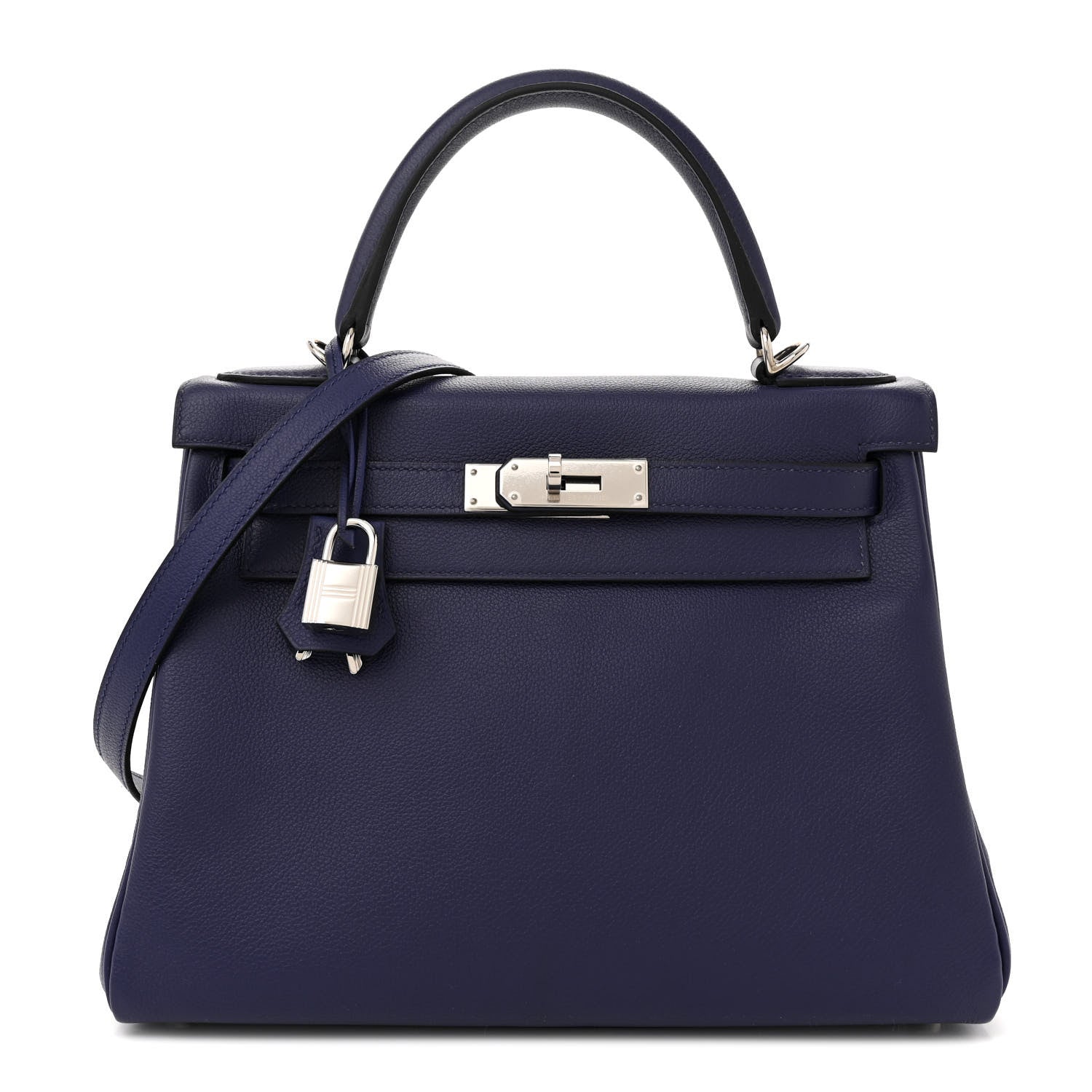 Hermes Evercolor Verso Kelly Retourne 28 Bleu Encre Bleu Zellige 1 of 12
