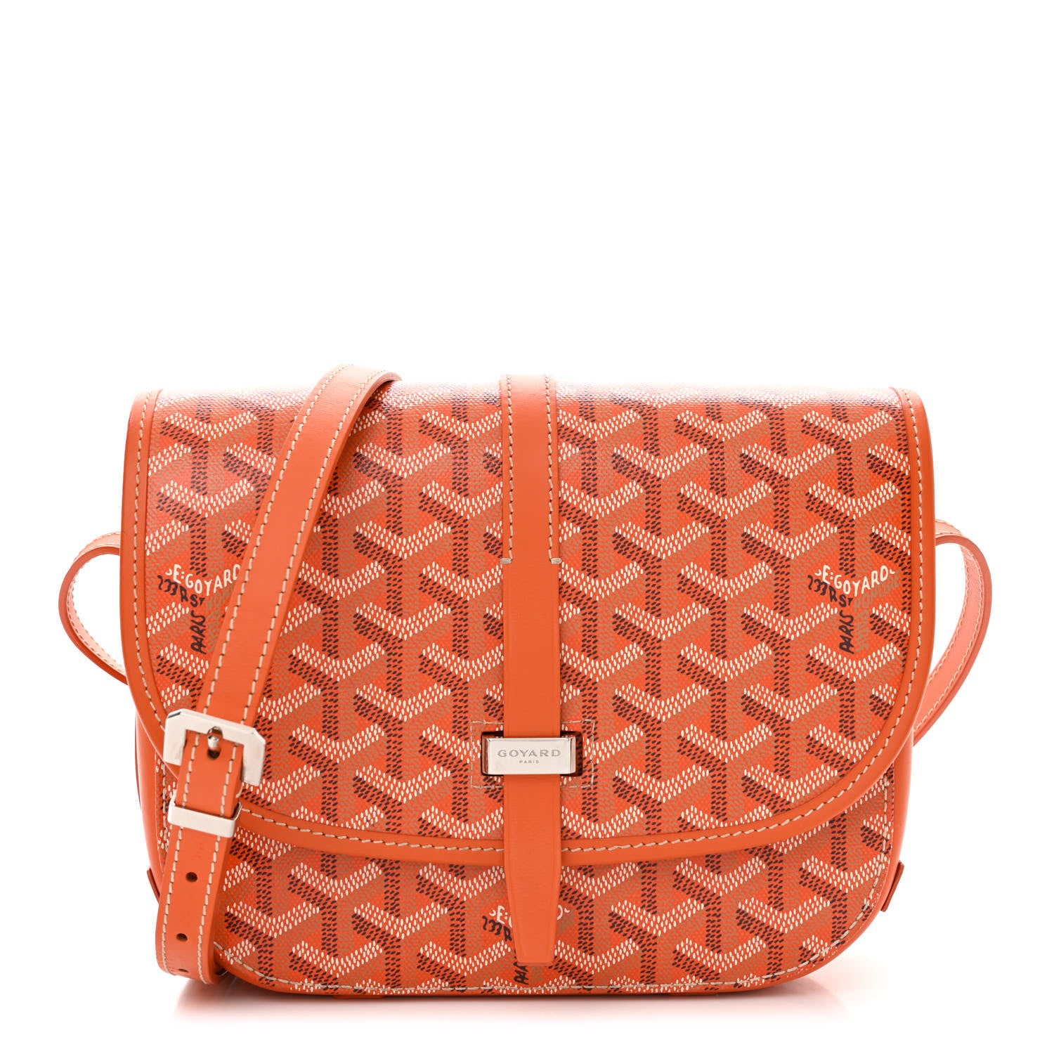 Goyard Goyardine Belvedere II PM Messenger Bag Orange 1 of 14