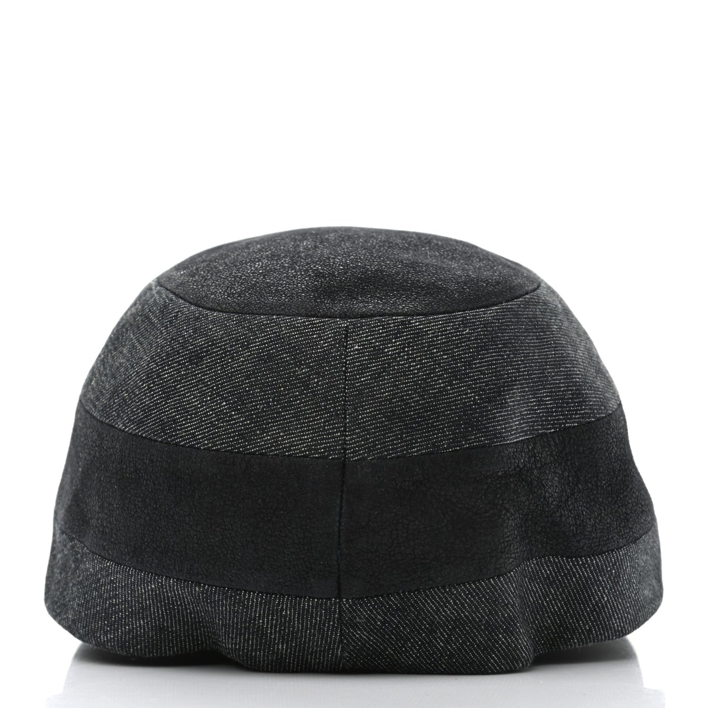Goatskin Cotton Linen Cap 56 Black