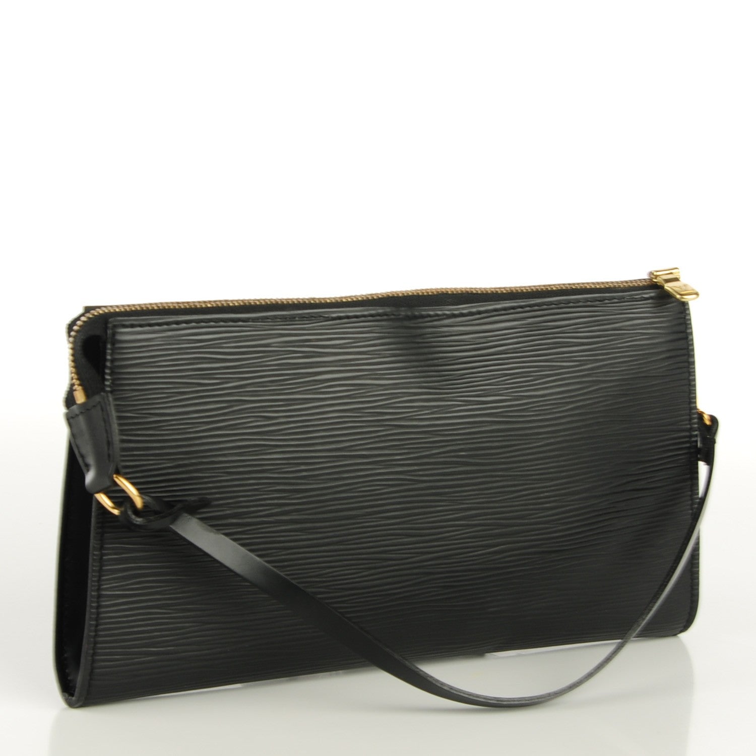 Louis Vuitton Epi Pochette Accessories 24 Black 3 of 7