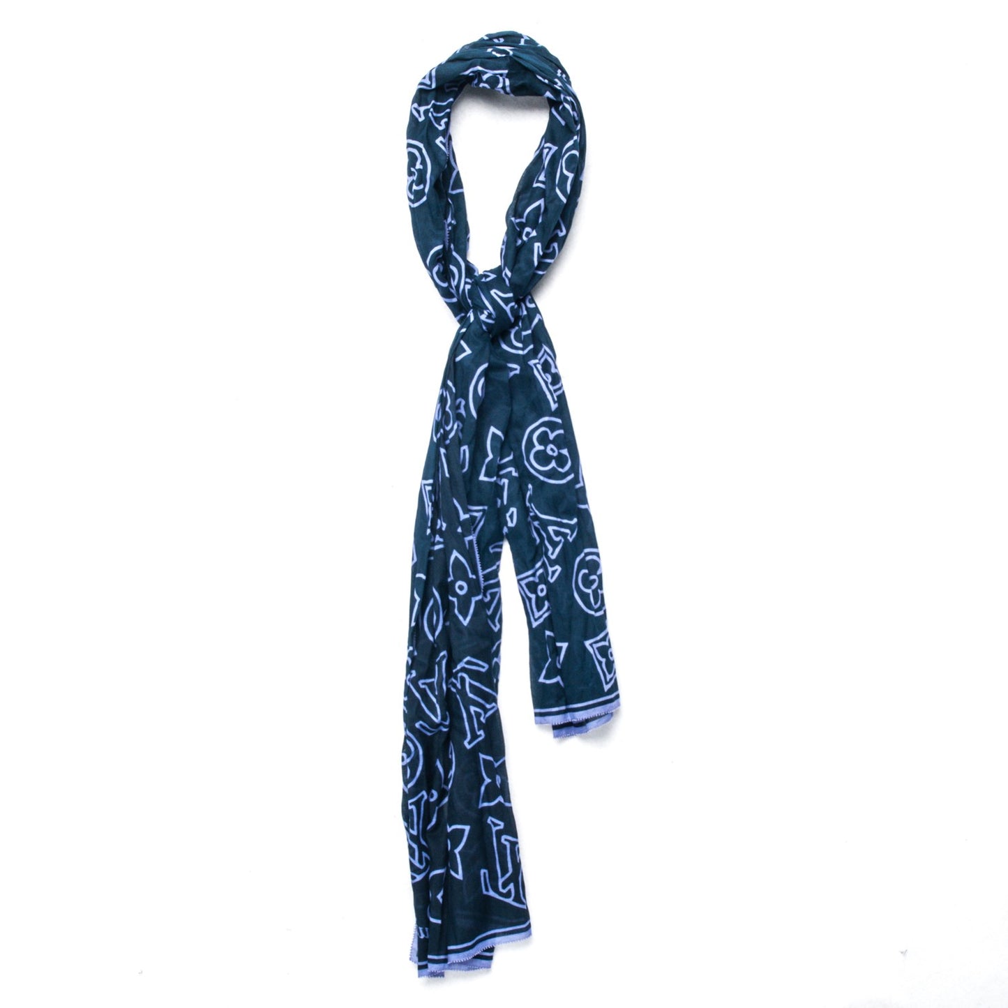 Cotton Ipanema Sarong Scarf Purple