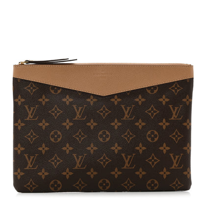 Louis Vuitton Monogram Daily Pouch Sesame 1 of 8