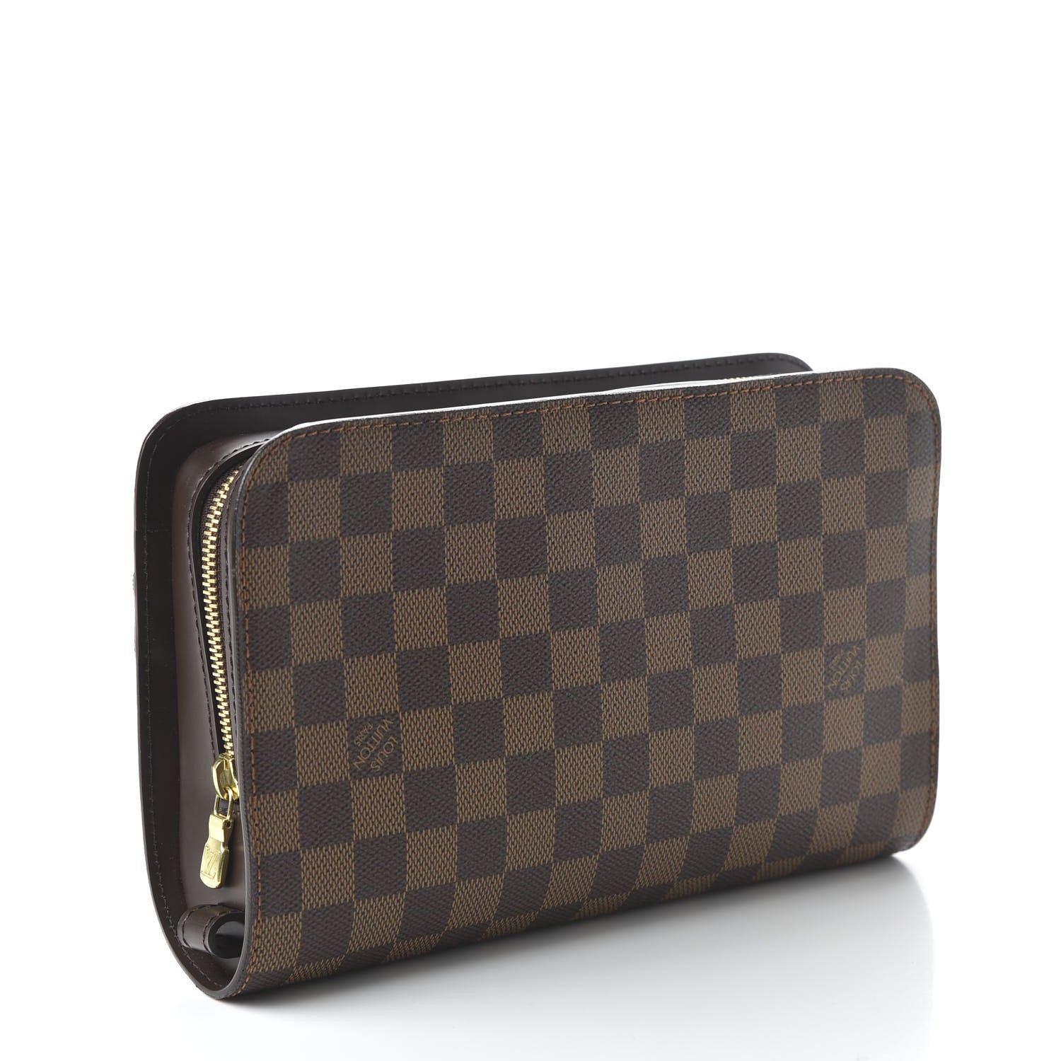 Louis Vuitton Damier Ebene Pochette Saint Louis Clutch 3 of 9