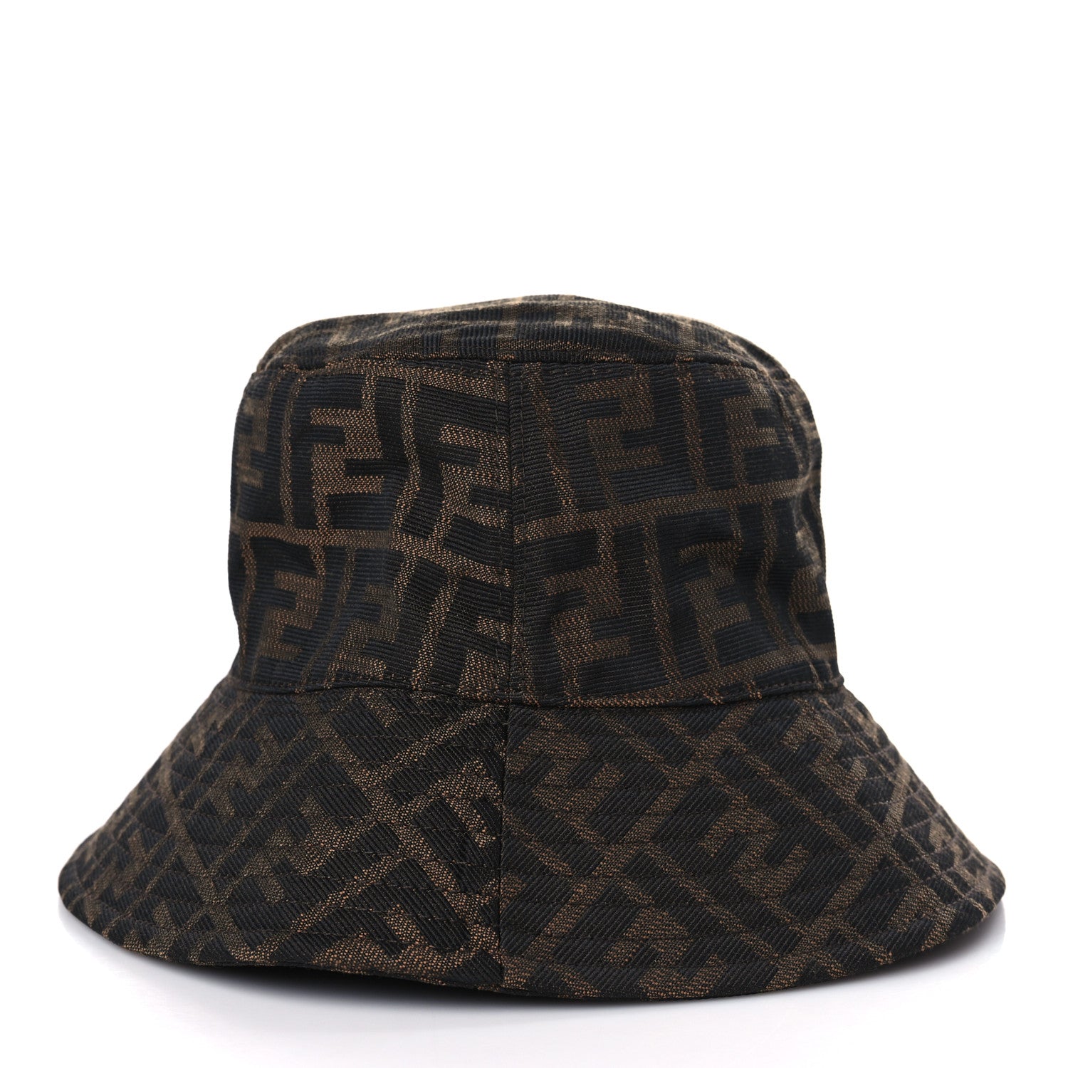 Fendi Zucca FF Bucket Hat Tobacco 3 of 6