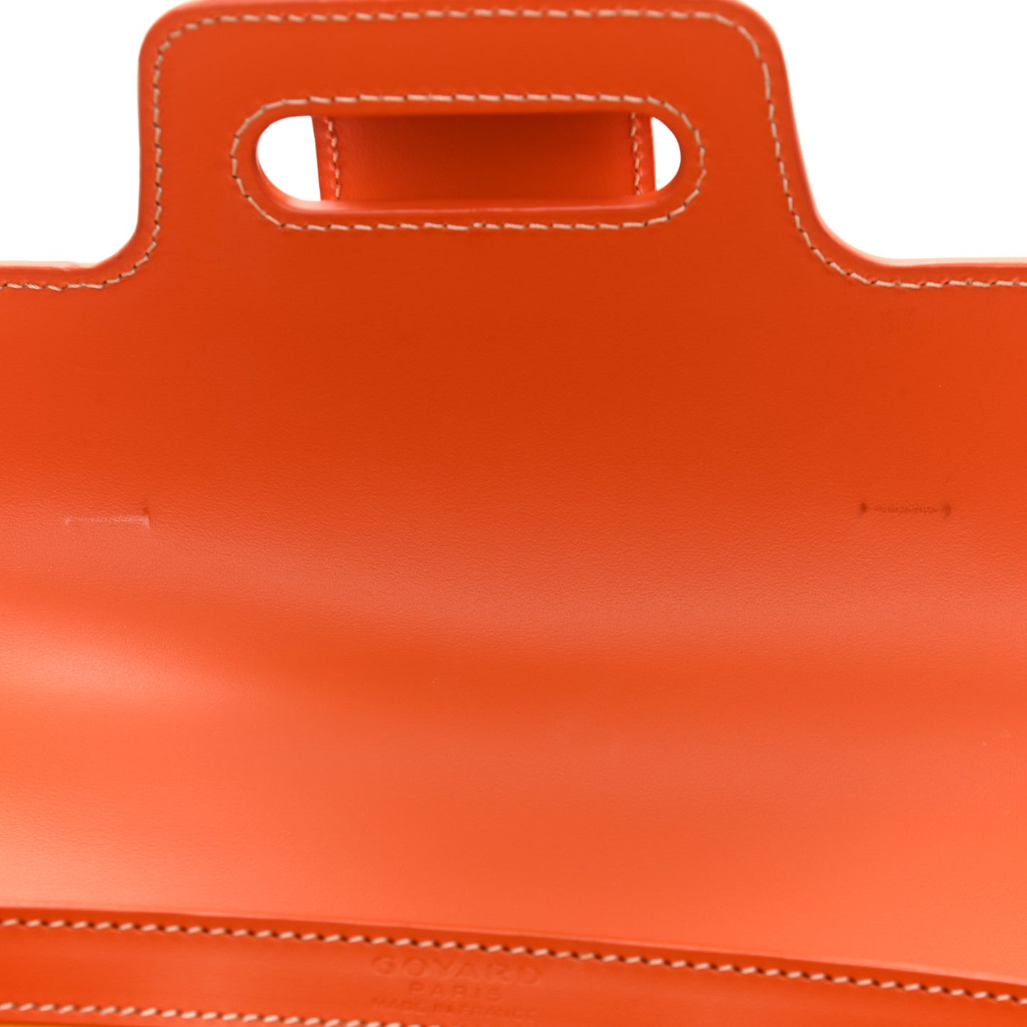 Goyardine Structure Mini Saigon Orange