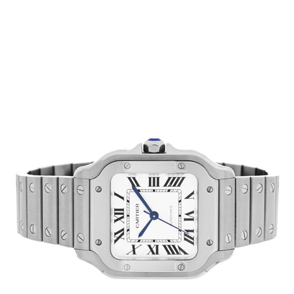 Cartier Stainless Steel 35mm Santos de Cartier Automatic Watch 2 of 6
