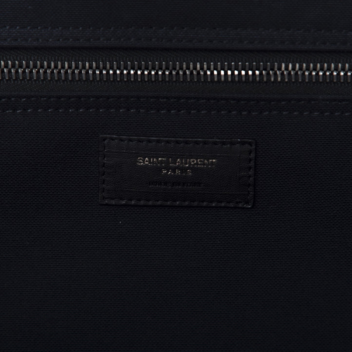 Canvas Noe Striped Tote Black White