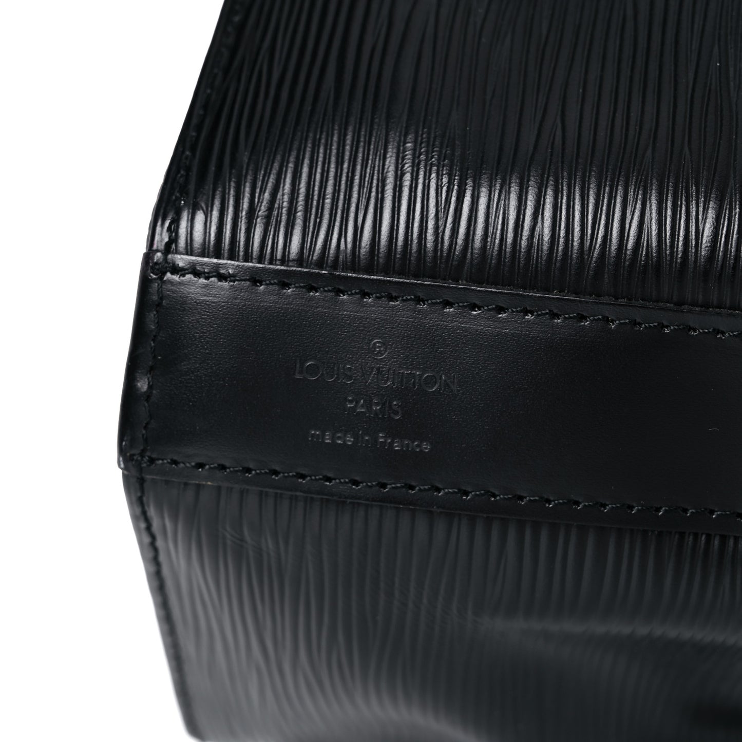 Epi Sac a Dos Drawstring Bag Black