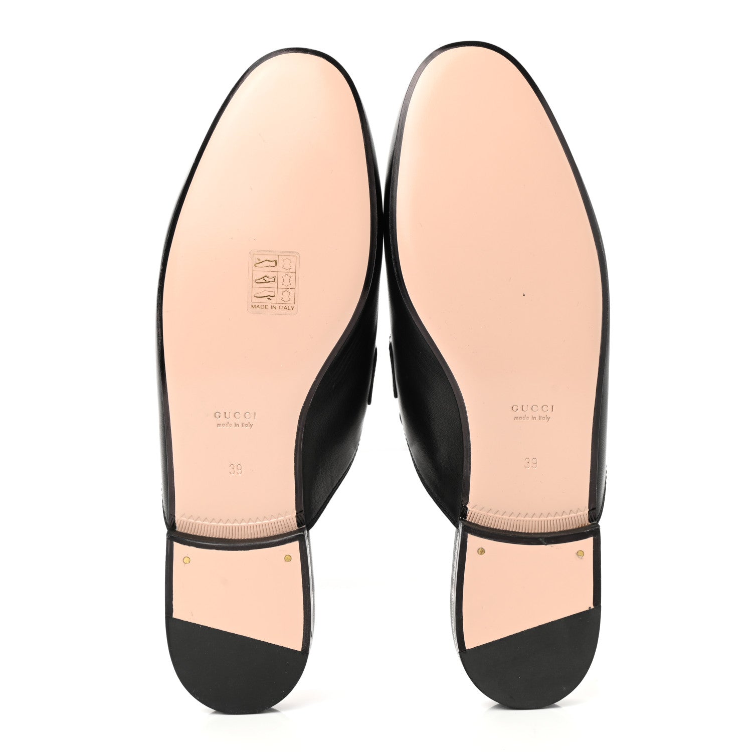 Gucci Malaga Kid Web Womens Princetown Slippers 39 Black 5 of 8