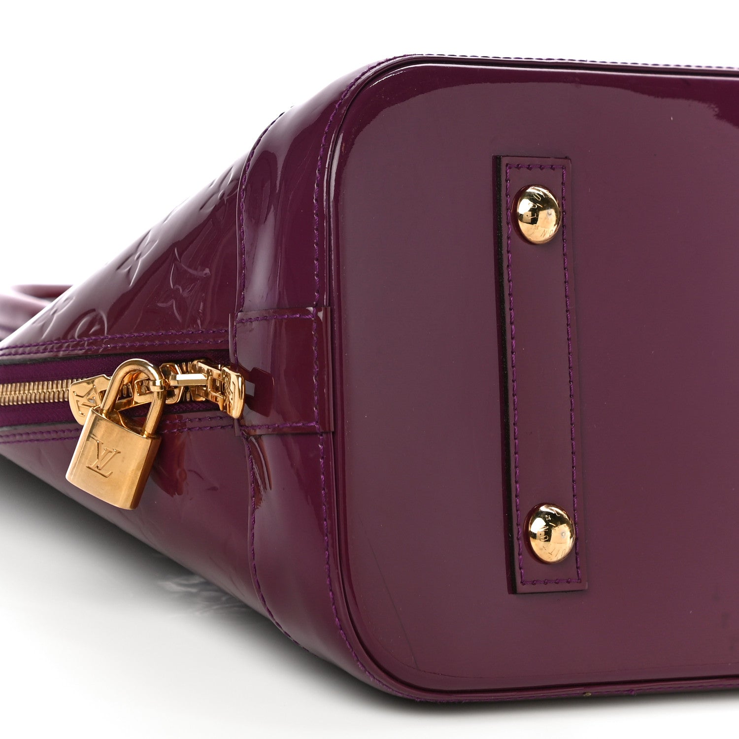 Louis Vuitton Vernis Alma PM Griotte 8 of 11