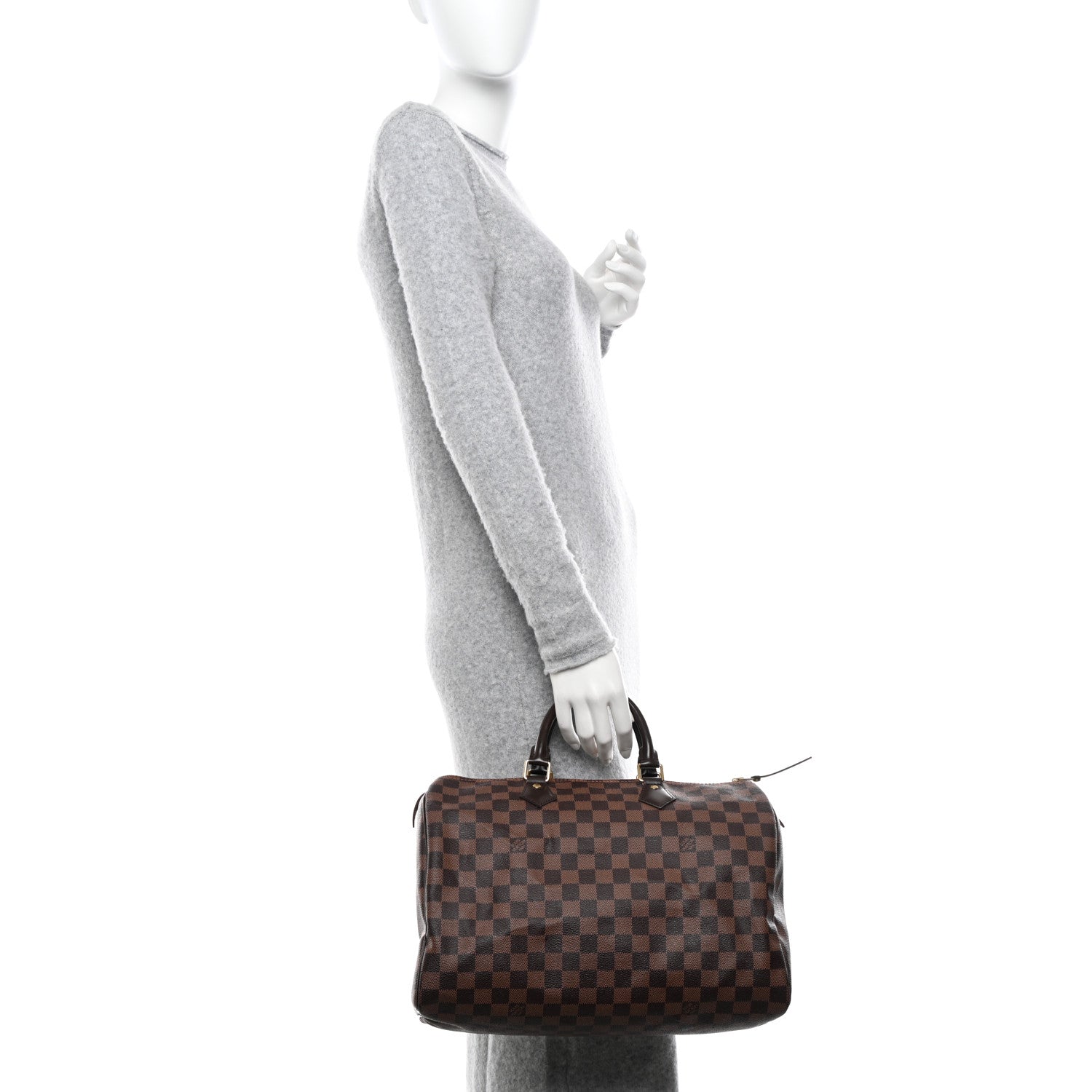 Louis Vuitton Damier Ebene Speedy 35 2 of 17