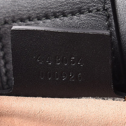 Gucci Calfskin Matelasse Small GG Marmont Tote Black 6 of 8