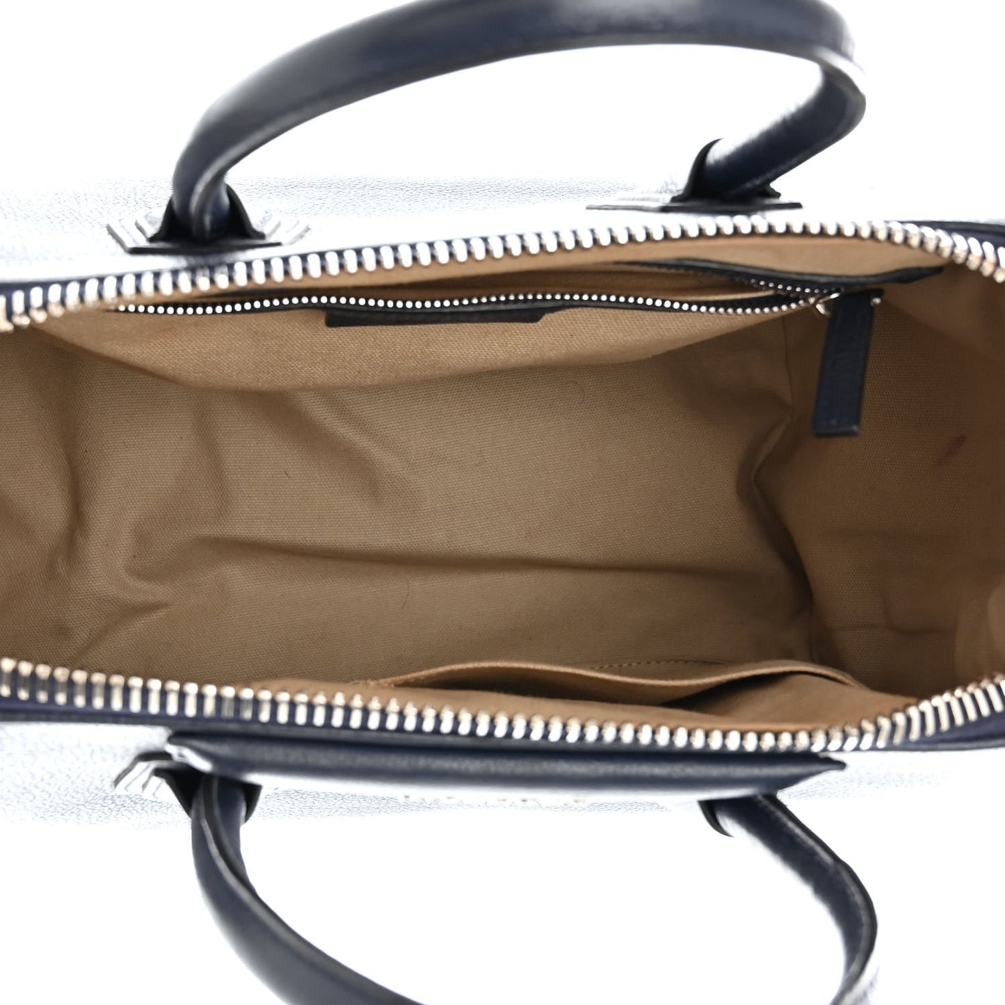 Sugar Goatskin Medium Antigona Navy