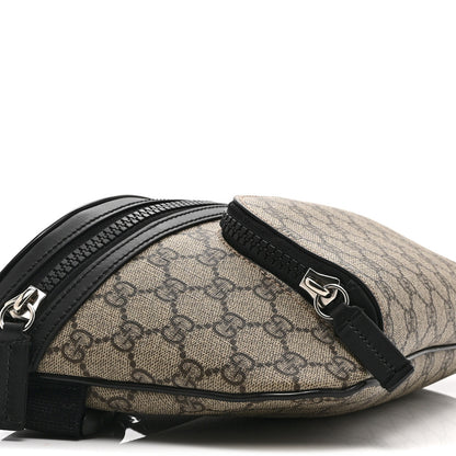 Gucci GG Supreme Monogram Belt Bag Black 11 of 11
