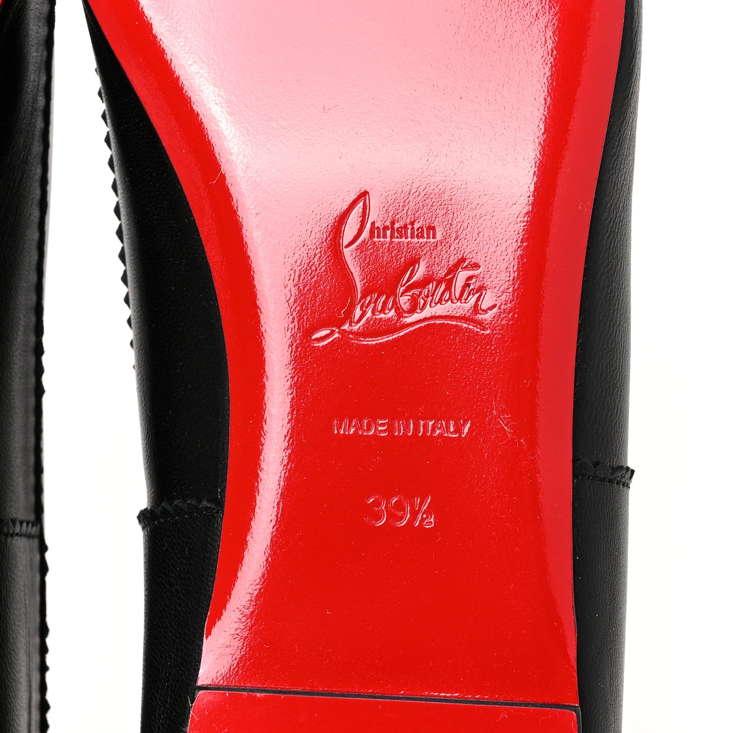 Christian Louboutin Nappa Mamadrague Flats 39.5 Black 6 of 7