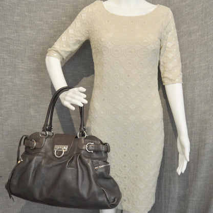 FASHIONPHILE SALVATOREFERRAGAMOLeatherMarisaDarkBrown 2 of 3