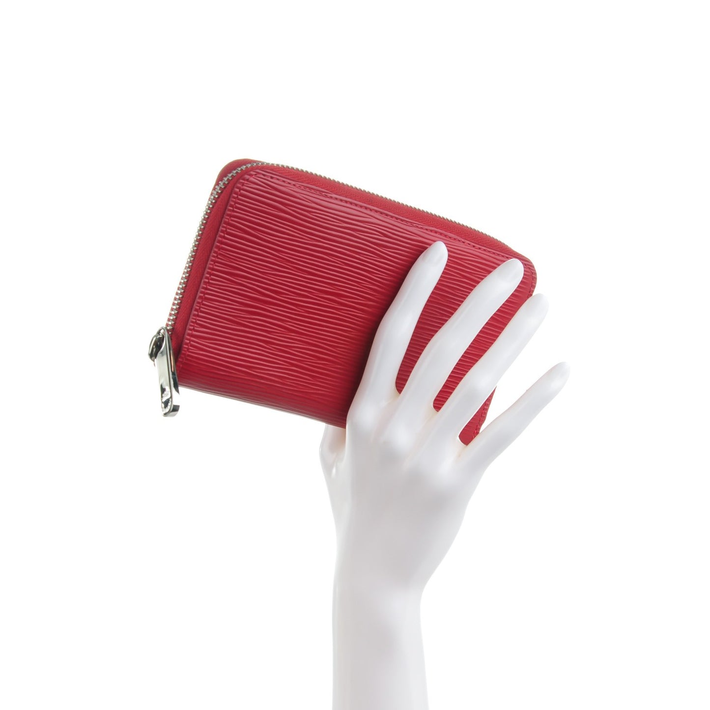 Epi Compact Zippy Wallet Carmine
