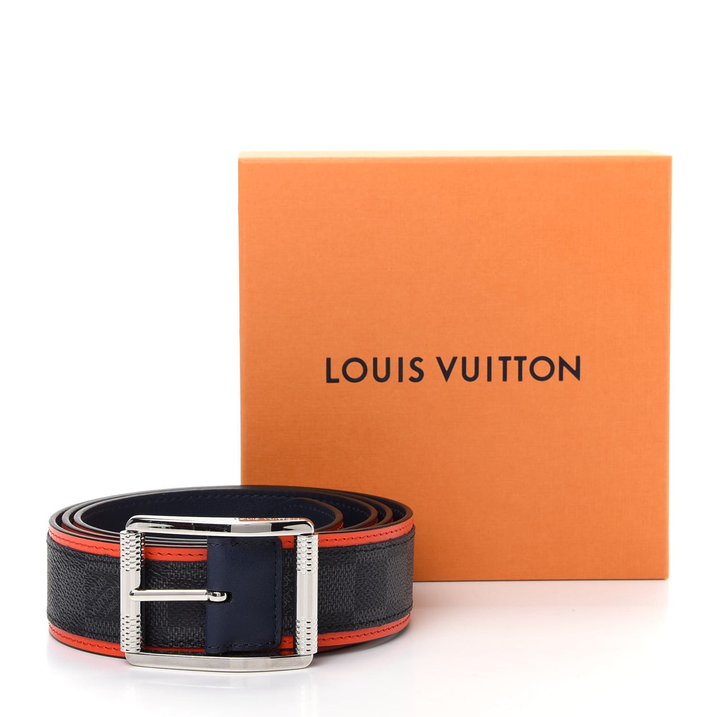 Damier Graphite 40mm Reverso Belt 110 44