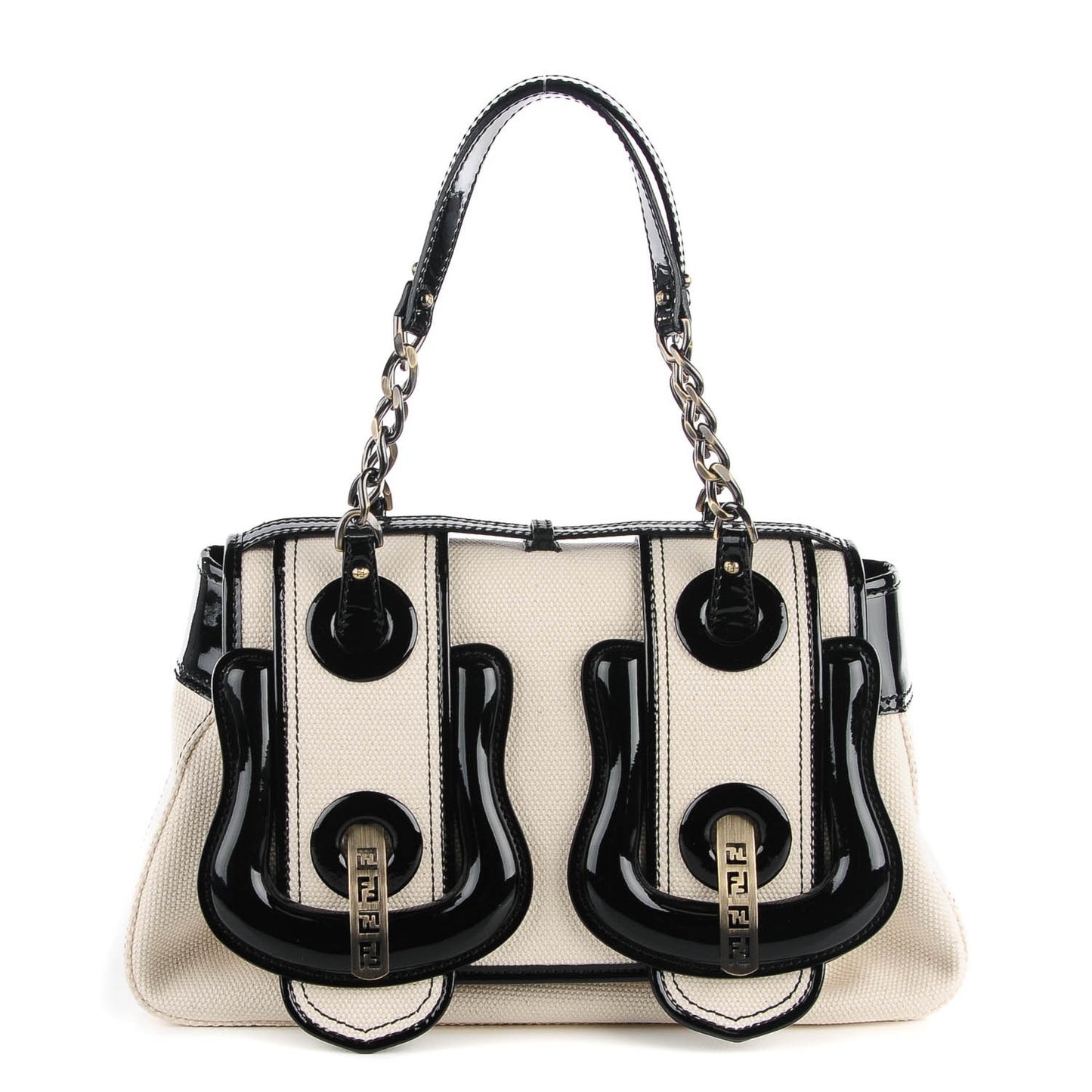 Canvas Patent B Bag Corda Black