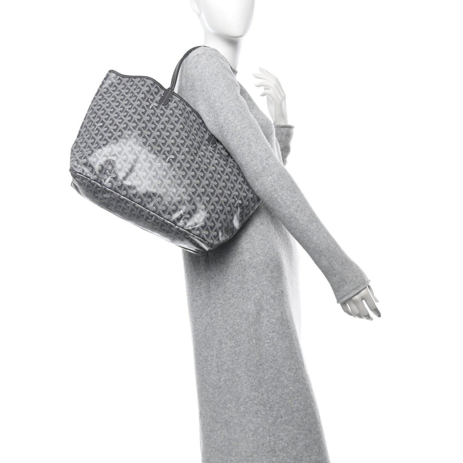 Goyard Goyardine Saint Louis PM Grey 3 of 11