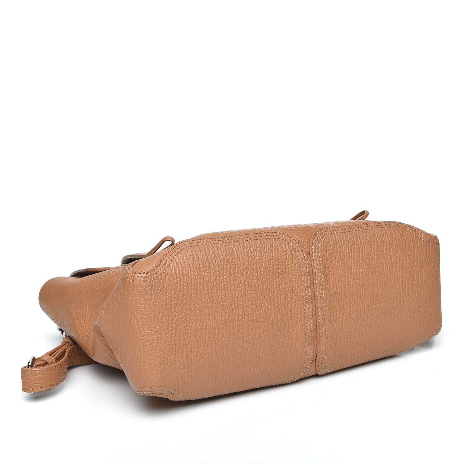 3.1 Phillip Lim 3.1 Textured Calfskin Medium Pashli Satchel Tan 3 of 9