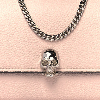 Alexander McQueen Pebbled Calfskin Skull Wallet on Chain Teint 7 of 9