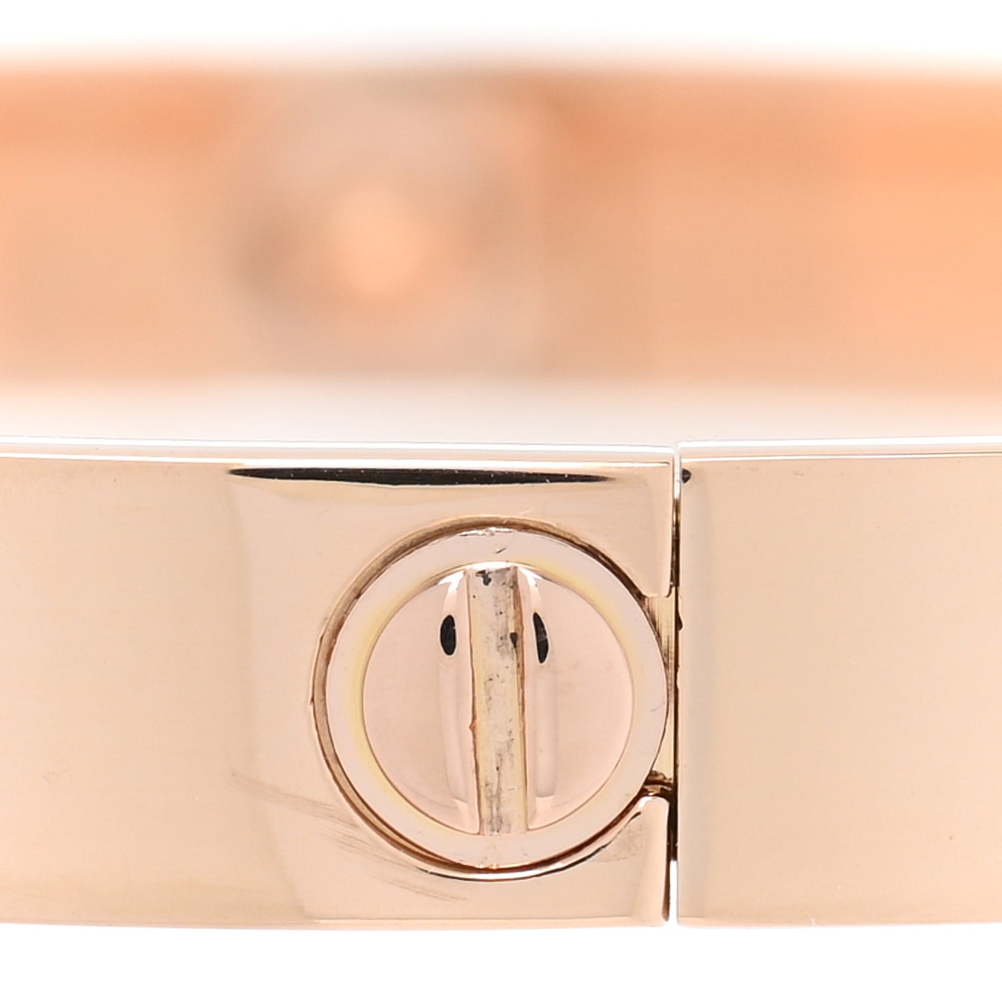 18K Pink Gold LOVE Bracelet 17