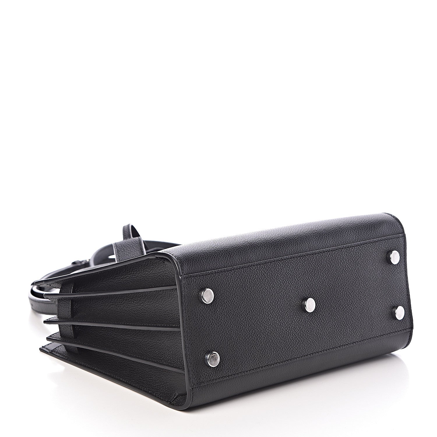 Saint Laurent Grained Calfskin Baby Sac De Jour Black 4 of 9