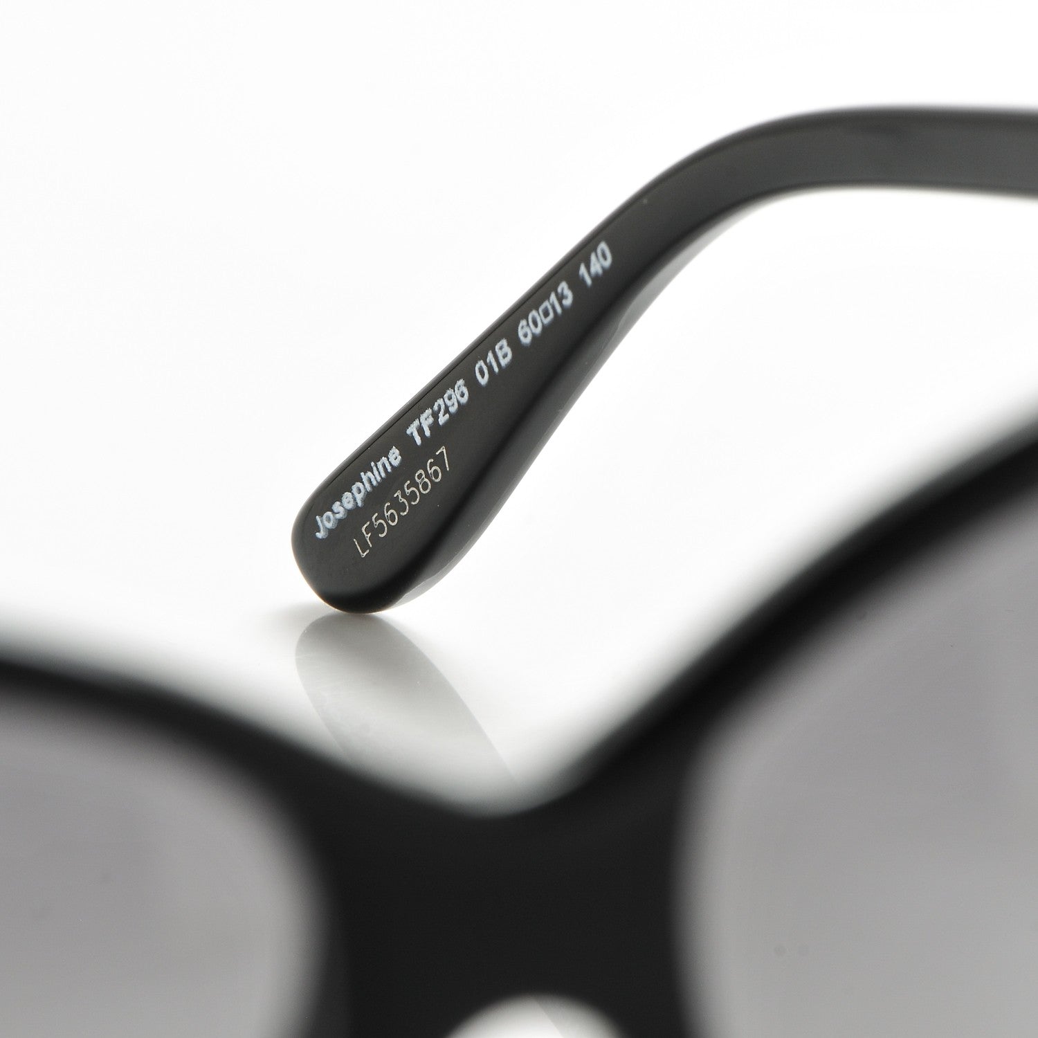 Tom Ford Josephine Sunglasses TF296 Black 5 of 9