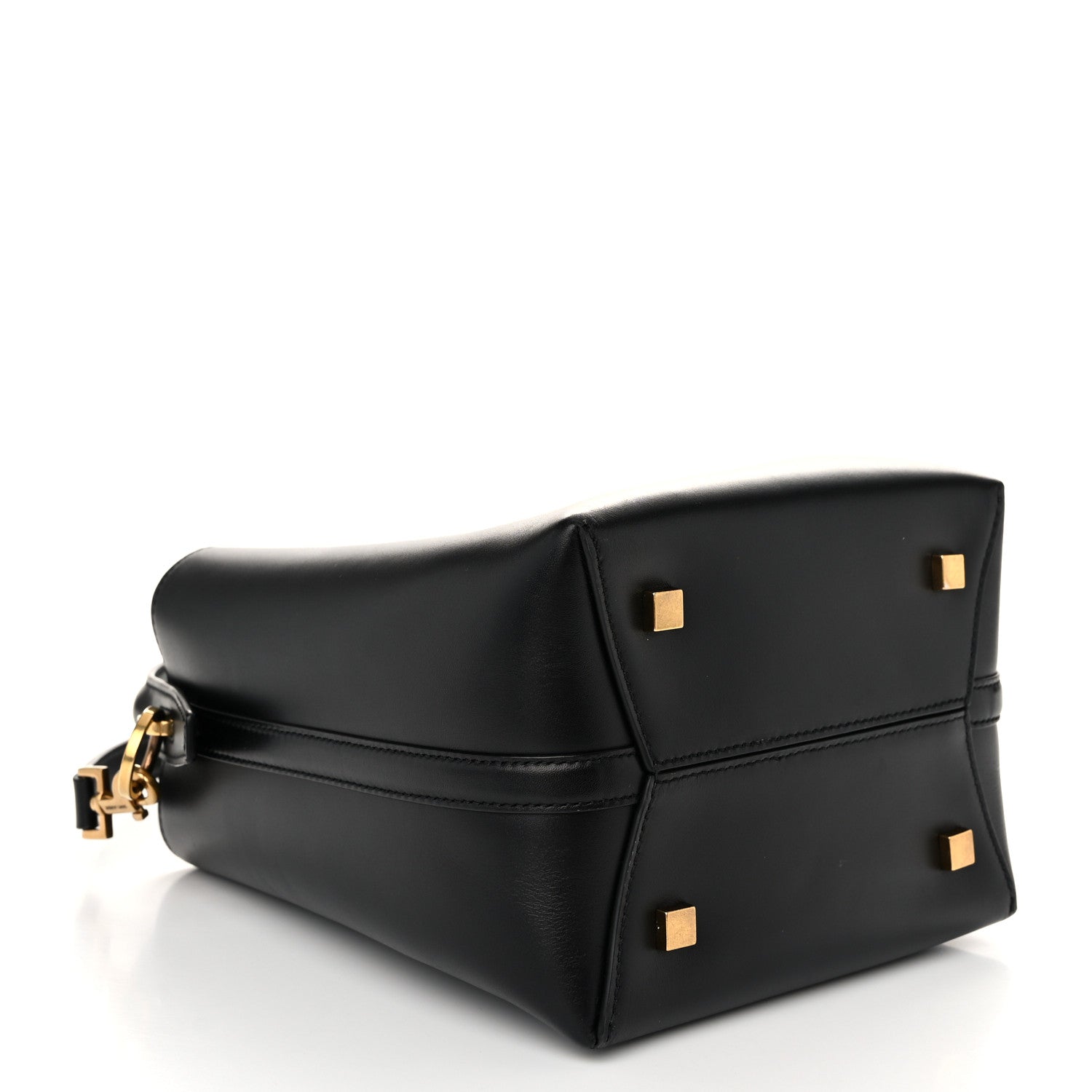 Saint Laurent Shiny Calfskin Le 37 Bucket Bag Black 4 of 9