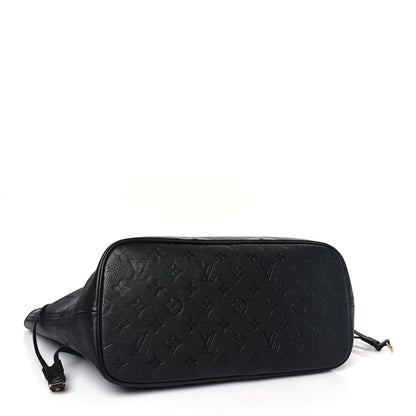 Louis Vuitton Empreinte Monogram Giant Neverfull MM Black 4 of 8