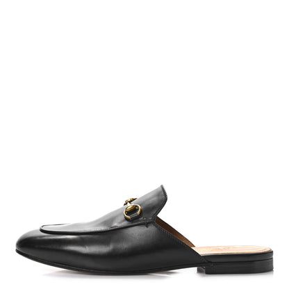 Gucci Calfskin Womens Princetown Slippers 40 Black 1 of 11