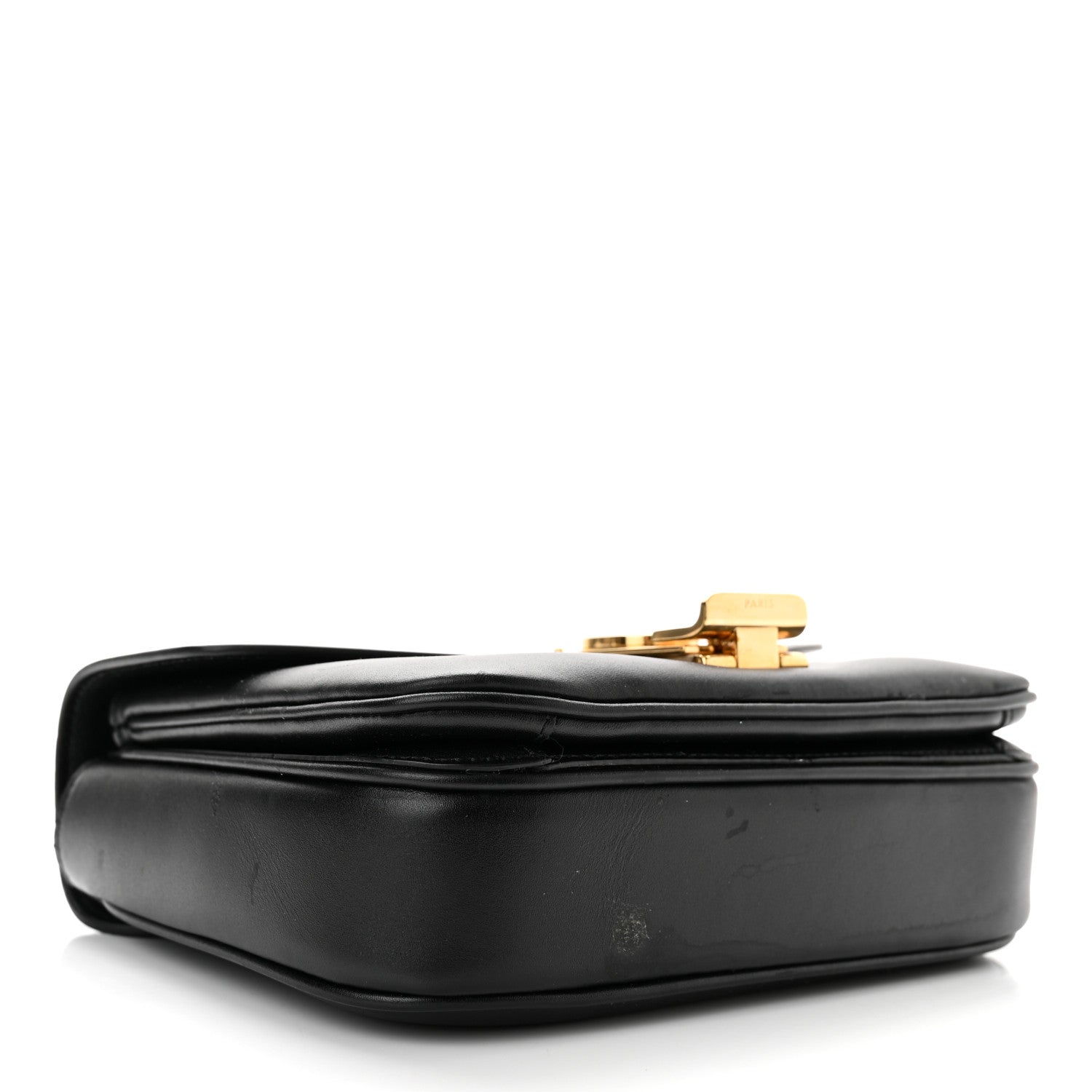 Celine Shiny Calfskin Small C Bag Black 4 of 11