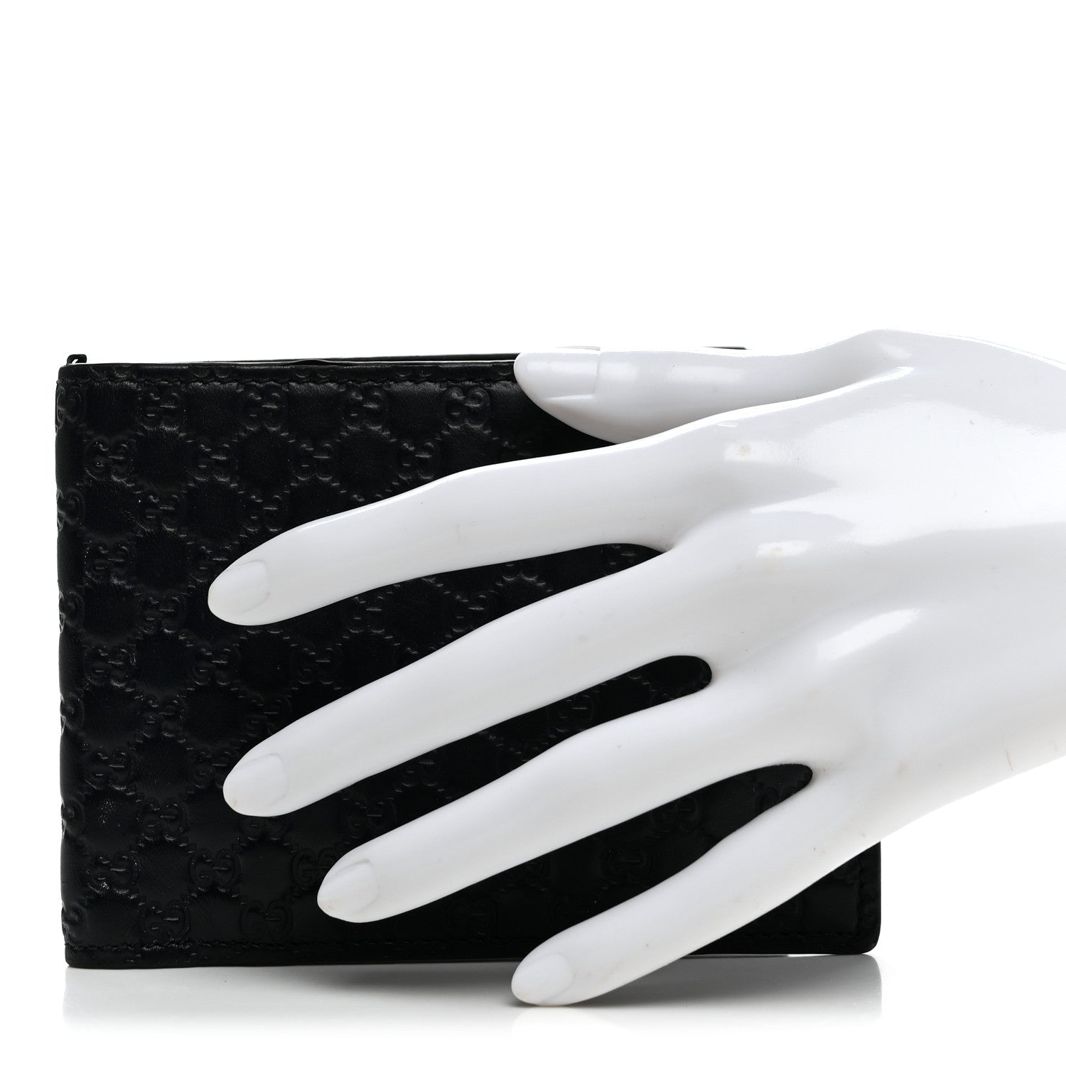 Gucci Microguccissima Bi-Fold Wallet Navy 2 of 11