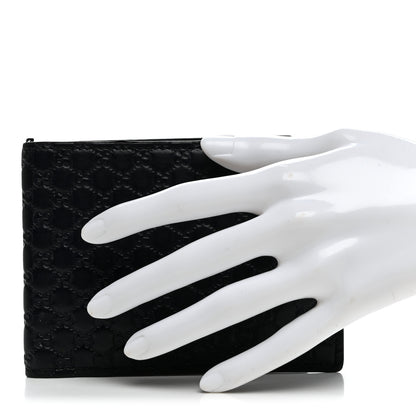 Gucci Microguccissima Bi-Fold Wallet Navy 2 of 11