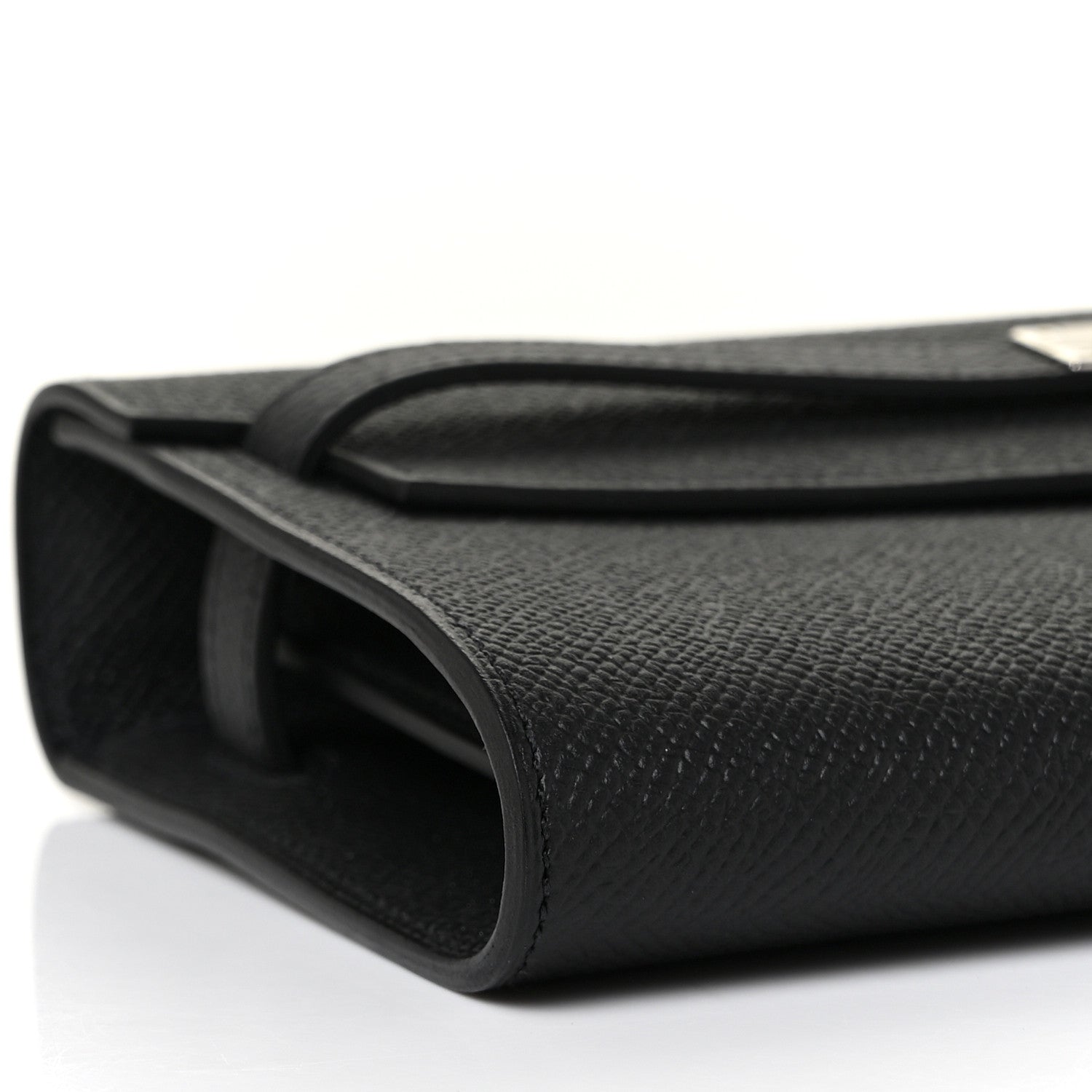 Hermes Epsom Kelly Wallet To Go Black 8 of 9