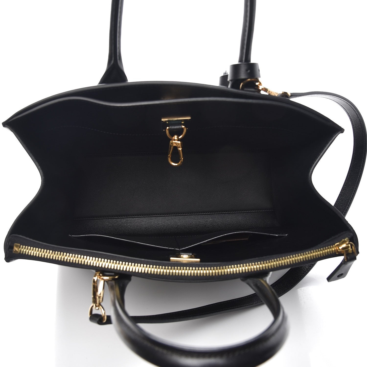 Louis Vuitton Calfskin City Steamer MM Black 6 of 10