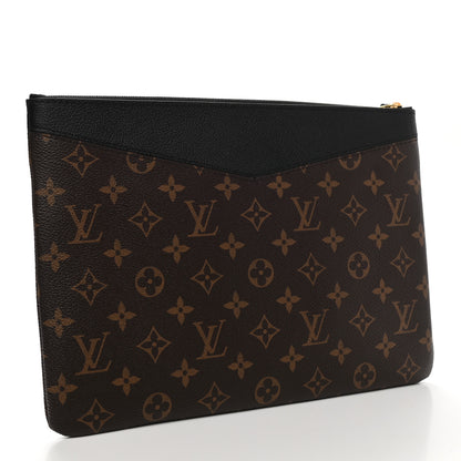 Louis Vuitton Monogram Daily Pouch Black 3 of 7